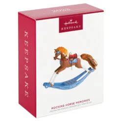 Hallmark Rocking Horse Memories 2023 Ornament 9 Hallmark Rocking Horse Memories 2023 Ornament -Hot Sale Hallmark Store Rocking Horse Keepsake Ornament 1799QXR8089 04