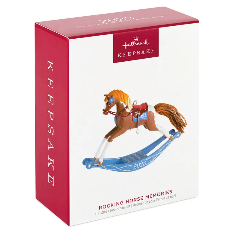 Hallmark Rocking Horse Memories 2023 Ornament 4 Hallmark Rocking Horse Memories 2023 Ornament - Image 4