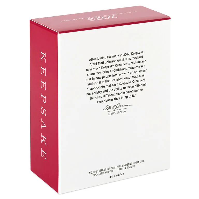 Hallmark Rocking Horse Memories 2023 Ornament 5 Hallmark Rocking Horse Memories 2023 Ornament - Image 5