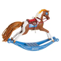 Hallmark Rocking Horse Memories 2023 Ornament 11 Hallmark Rocking Horse Memories 2023 Ornament -Hot Sale Hallmark Store Rocking Horse Keepsake Ornament 1799QXR8089 06