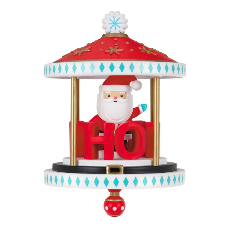 Hallmark Santa-Go-Round Ornament 1 Hallmark Santa-Go-Round Ornament