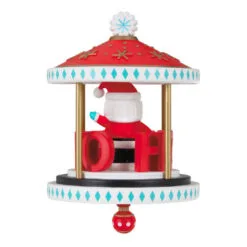 Hallmark Santa-Go-Round Ornament 11 Hallmark Santa-Go-Round Ornament -Hot Sale Hallmark Store Santa Carousel Keepsake Ornament 2299QGO2647 06