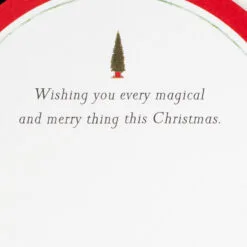 Hallmark Santa's Sleigh Snow Globe Musical 3D Pop-Up Christmas Card With Motion -Hot Sale Hallmark Store Santa Sleigh Snowglobe 3D PopUp Music Motion Christmas Card 1299XOD9985 04