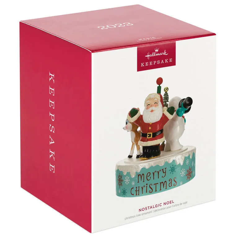 Hallmark Nostalgic Noel Ornament With Sound And Motion 4 Hallmark Nostalgic Noel Ornament With Sound And Motion - Image 4