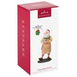 Hallmark Toymaker Santa Ornament 9 Hallmark Toymaker Santa Ornament -Hot Sale Hallmark Store Santa With Drone Keepsake Ornament 1999QXR8047 04