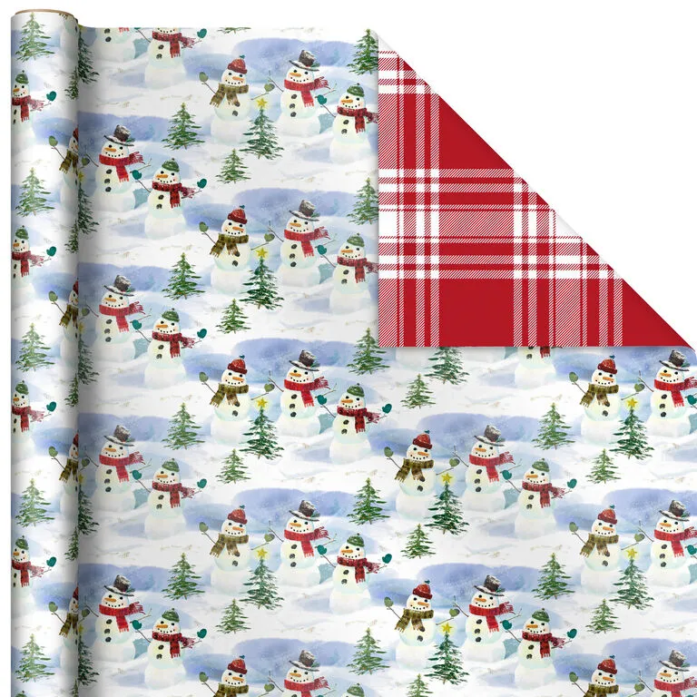 Hallmark Christmas Classics 3-Pack Reversible Wrapping Paper Assortment, 120 Sq. Ft. 6 Hallmark Christmas Classics 3-Pack Reversible Wrapping Paper Assortment, 120 Sq. Ft. - Image 6