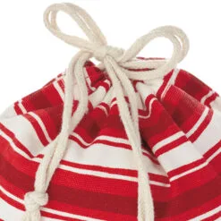 Hallmark 10" And 20" Santa And Stripes 2-Pack Fabric Christmas Gift Bags 11 Hallmark 10" And 20" Santa And Stripes 2-Pack Fabric Christmas Gift Bags -Hot Sale Hallmark Store Santa and Stripes Medium and XL Fabric Gift Bags XGB4902 06