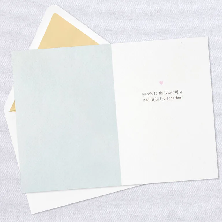 Hallmark Happily Ever After Quilled Paper Handmade Wedding Card 3 Hallmark Happily Ever After Quilled Paper Handmade Wedding Card - Image 3