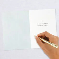 Hallmark Happily Ever After Quilled Paper Handmade Wedding Card 13 Hallmark Happily Ever After Quilled Paper Handmade Wedding Card -Hot Sale Hallmark Store Script Letters Quilled Paper Handmade Wedding Card 1299LAD9615 06