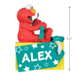 Hallmark Sesame Street® A Gift From Elmo Personalized Ornament 6 Hallmark Sesame Street® A Gift From Elmo Personalized Ornament -Hot Sale Hallmark Store Sesame Street A Gift From Elmo Personalized Keepsake Ornament 2499QHE2111B1 03