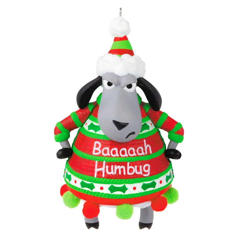 Hallmark Baaaaah Humbug! Ornament 1 Hallmark Baaaaah Humbug! Ornament