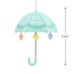 Signature Baby Umbrella Porcelain Hallmark Ornament 6 Signature Baby Umbrella Porcelain Hallmark Ornament -Hot Sale Hallmark Store Signature Baby Umbrella Porcelain Christmas Ornament 1HDL2175 03