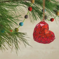 Hot Sale Hallmark Store -Hot Sale Hallmark Store Signature Heart Metal Christmas Ornament 1HDL2172 02