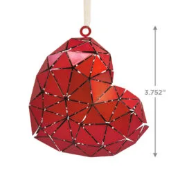 Signature Heart Metal Hallmark Ornament 6 Signature Heart Metal Hallmark Ornament -Hot Sale Hallmark Store Signature Heart Metal Christmas Ornament 1HDL2172 03