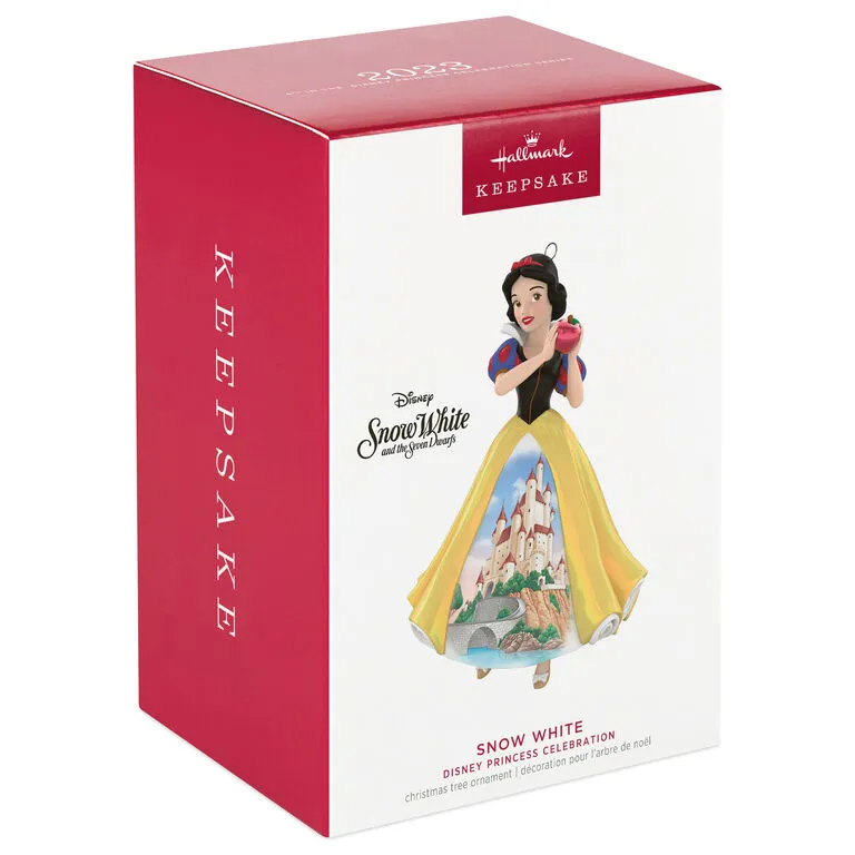 Hallmark Disney Princess Celebration Snow White Porcelain Ornament 4 Hallmark Disney Princess Celebration Snow White Porcelain Ornament - Image 4