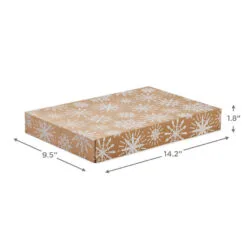Hallmark Snowflakes And Stripes 12-Pack Designed Brown Shirt Boxes 7 Hallmark Snowflakes And Stripes 12-Pack Designed Brown Shirt Boxes -Hot Sale Hallmark Store Snowflakes and Stripes 12Pack Designed Shirt Boxes 5XBC1123 03
