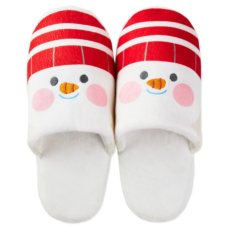 Hallmark Snowman Musical Slippers, Small/Medium 1 Hallmark Snowman Musical Slippers, Small/Medium