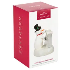 Hallmark Sing-Along Showman Snowman Musical Ornament 9 Hallmark Sing-Along Showman Snowman Musical Ornament -Hot Sale Hallmark Store Snowman at Piano Musical Keepsake Ornament 2099QGO2637 04