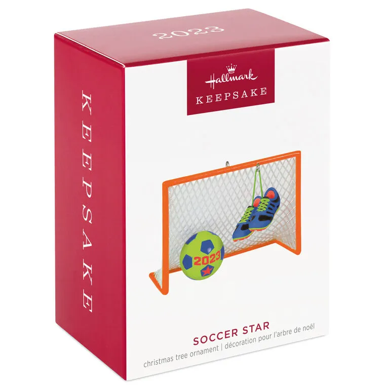 Hallmark Soccer Star 2023 Ornament 4 Hallmark Soccer Star 2023 Ornament - Image 4