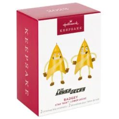 Hallmark Star Trek™: Lower Decks Badgey Ornaments, Set Of 2 9 Hallmark Star Trek™: Lower Decks Badgey Ornaments, Set Of 2 -Hot Sale Hallmark Store Star Trek Badgeys Keepsake Ornaments 1999QXI7027 04