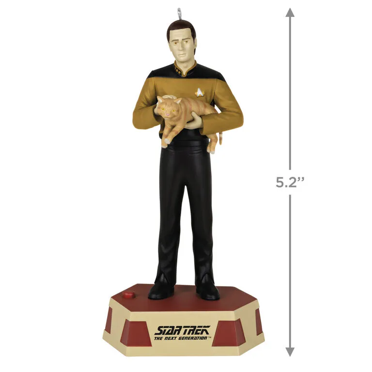 Hallmark Star Trek™: The Next Generation Data's Ode To Spot Ornament With Sound 3 Hallmark Star Trek™: The Next Generation Data's Ode To Spot Ornament With Sound - Image 3
