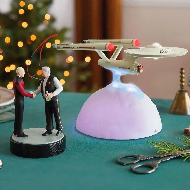 Hallmark Star Trek™ U.S.S. Enterprise NCC-1701 Tabletop Decoration With Light And Sound 2 Hallmark Star Trek™ U.S.S. Enterprise NCC-1701 Tabletop Decoration With Light And Sound - Image 2