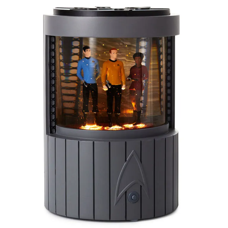 Hallmark Star Trek™ Transporter Snow Globe With Light And Sound 2 Hallmark Star Trek™ Transporter Snow Globe With Light And Sound - Image 2