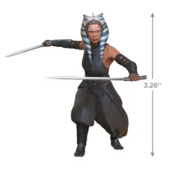 Hallmark Star Wars: Ahsoka™ Ahsoka Tano™ Ornament 8 Hallmark Star Wars: Ahsoka™ Ahsoka Tano™ Ornament -Hot Sale Hallmark Store Star Wars Ahsoka Tano Keepsake Ornament 1999QXI7099 03