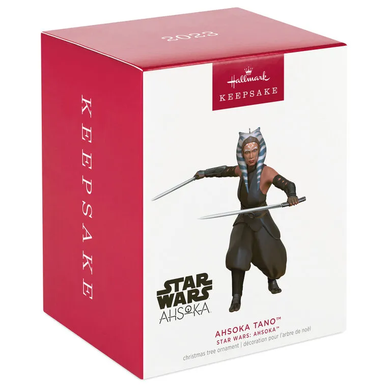Hallmark Star Wars: Ahsoka™ Ahsoka Tano™ Ornament 4 Hallmark Star Wars: Ahsoka™ Ahsoka Tano™ Ornament - Image 4