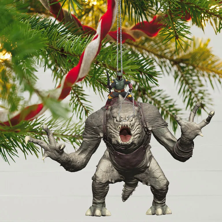 Hallmark Star Wars: The Book Of Boba Fett™ Riding Into The Battle Ornament 2 Hallmark Star Wars: The Book Of Boba Fett™ Riding Into The Battle Ornament - Image 2