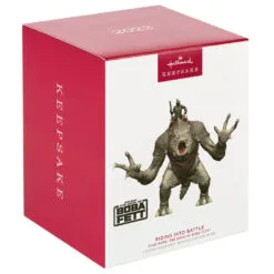 Hallmark Star Wars: The Book Of Boba Fett™ Riding Into The Battle Ornament 9 Hallmark Star Wars: The Book Of Boba Fett™ Riding Into The Battle Ornament -Hot Sale Hallmark Store Star Wars Boba Fett on Rancor Keepsake Ornament 2499QXI7087 04
