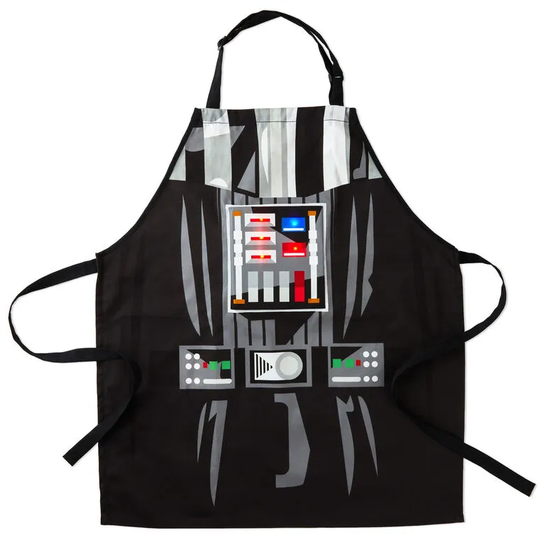 Hallmark Star Wars™ Darth Vader™ Light-Up Apron 1 Hallmark Star Wars™ Darth Vader™ Light-Up Apron