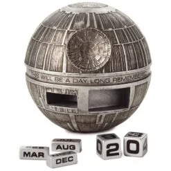 Hallmark Star Wars™ Death Star™ Perpetual Calendar 4 Hallmark Star Wars™ Death Star™ Perpetual Calendar -Hot Sale Hallmark Store Star Wars Death Star Perpetual Calendar root 1SHP4104 SHP4104 1470 2.jpg Source Image