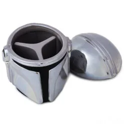 Hallmark Star Wars: The Mandalorian™ Helmet Sculpted Ceramic Caddy 6 Hallmark Star Wars: The Mandalorian™ Helmet Sculpted Ceramic Caddy -Hot Sale Hallmark Store Star Wars Mandalorian Sculpted Helmet Ceramic Jar 1SHP2163 03