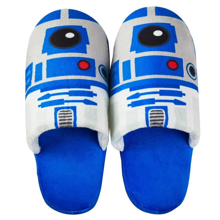 Hallmark Star Wars™ R2-D2™ Slippers With Sound, Small/Medium 1 Hallmark Star Wars™ R2-D2™ Slippers With Sound, Small/Medium