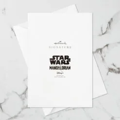 Hallmark Star Wars: The Mandalorian™ Grogu™ Warm Wishes 3D Pop-Up Holiday Card -Hot Sale Hallmark Store Star Wars The Mandalorian Grogu 3D PopUp Holiday Card 1499XXH9985 09