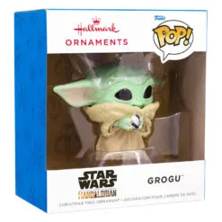 Star Wars: The Mandalorian™ Grogu™ Funko POP!® Hallmark Ornament 8 Star Wars: The Mandalorian™ Grogu™ Funko POP!® Hallmark Ornament -Hot Sale Hallmark Store Star Wars The Mandalorian Grogu Funko POP Christmas Ornament 3HCM1098 04