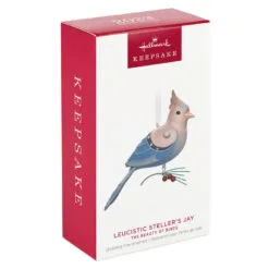 Hallmark The Beauty Of The Birds Leucistic Steller's Jay Ornament 9 Hallmark The Beauty Of The Birds Leucistic Steller's Jay Ornament -Hot Sale Hallmark Store Stellers Jay Blue Bird Keepsake Ornament 1799QXE3307 04