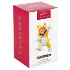 Hallmark Nintendo Super Mario™ Powered Up With Mario Cat Ornament 9 Hallmark Nintendo Super Mario™ Powered Up With Mario Cat Ornament -Hot Sale Hallmark Store Super Mario Cat Keepsake Ornament 1899QXR8199 04
