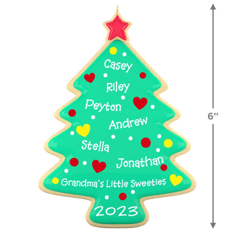 Hallmark Sweet Memories Cookie Tree Personalized Ornament 3 Hallmark Sweet Memories Cookie Tree Personalized Ornament - Image 3