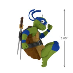 Hallmark Teenage Mutant Ninja Turtles: Mutant Mayhem Leonardo Ornament -Hot Sale Hallmark Store TMNT Mutant Mayhem Leonardo Keepsake Ornament 1899QXI7369 03