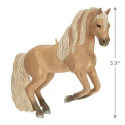 Hallmark Andalusian Dream Horse Ornament 8 Hallmark Andalusian Dream Horse Ornament -Hot Sale Hallmark Store Tan Horse Keepsake Ornament 1799QGO2709 03