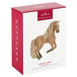 Hallmark Andalusian Dream Horse Ornament 9 Hallmark Andalusian Dream Horse Ornament -Hot Sale Hallmark Store Tan Horse Keepsake Ornament 1799QGO2709 04