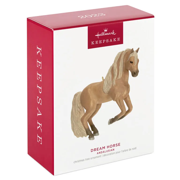 Hallmark Andalusian Dream Horse Ornament 4 Hallmark Andalusian Dream Horse Ornament - Image 4