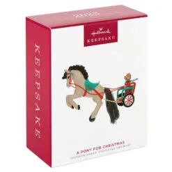 Hallmark A Pony For Christmas 2023 Ornament 9 Hallmark A Pony For Christmas 2023 Ornament -Hot Sale Hallmark Store Teddy Bear in Horse Chariot Keepsake Ornament 1799QXR8039 04