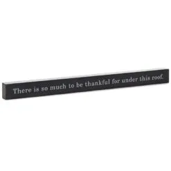 Hallmark Under This Roof Wood Quote Sign, 23.5x2