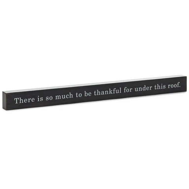 Hallmark Under This Roof Wood Quote Sign, 23.5x2 1 Hallmark Under This Roof Wood Quote Sign, 23.5x2