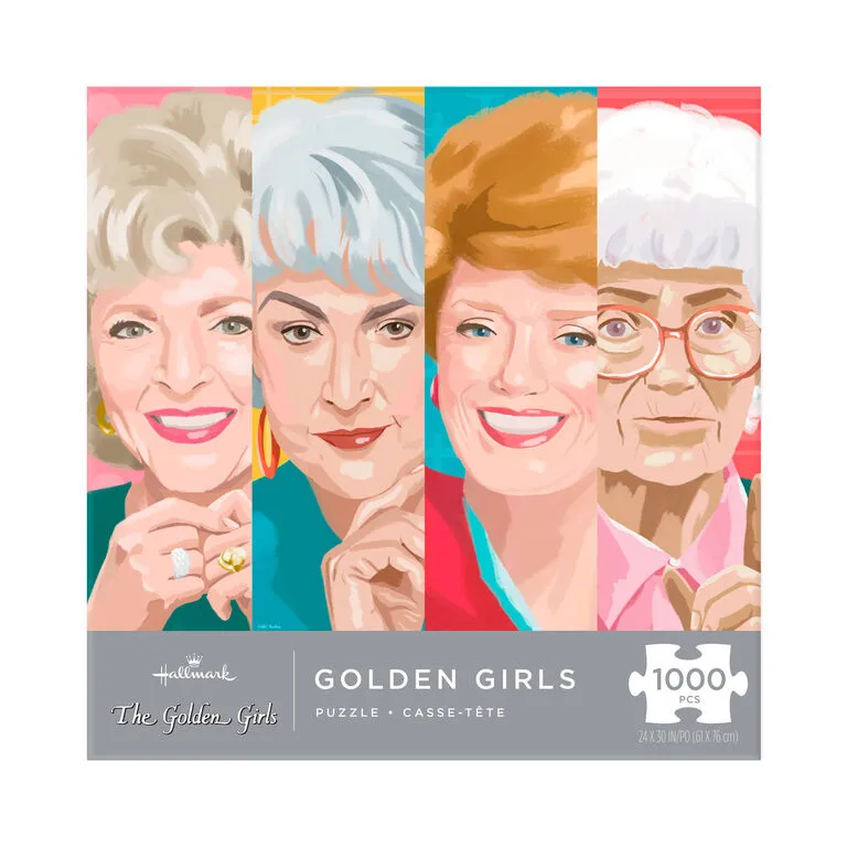 Hallmark The Golden Girls 1,000-Piece Jigsaw Puzzle 1 Hallmark The Golden Girls 1,000-Piece Jigsaw Puzzle