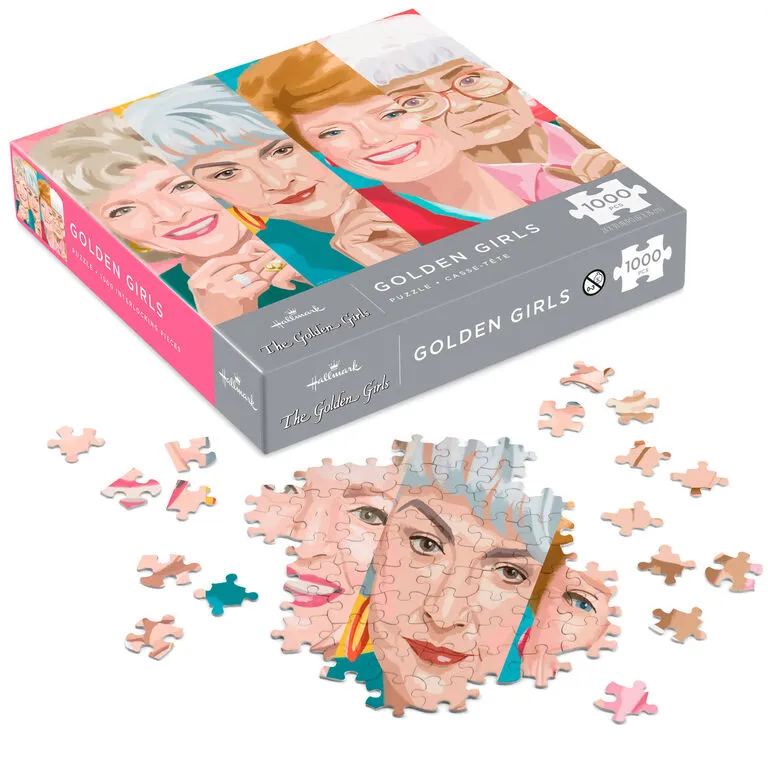 Hallmark The Golden Girls 1,000-Piece Jigsaw Puzzle 2 Hallmark The Golden Girls 1,000-Piece Jigsaw Puzzle - Image 2