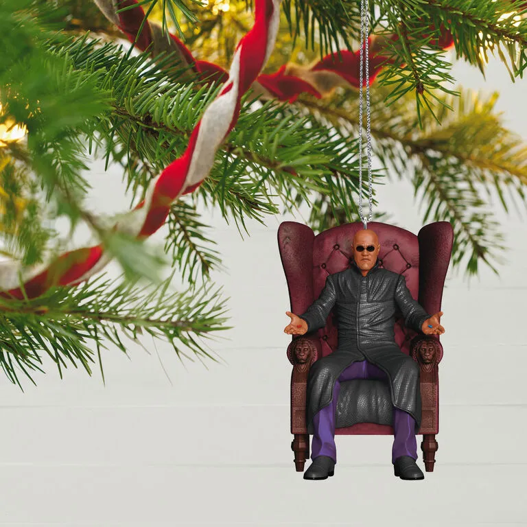 Hallmark The Matrix Morpheus Ornament 2 Hallmark The Matrix Morpheus Ornament - Image 2